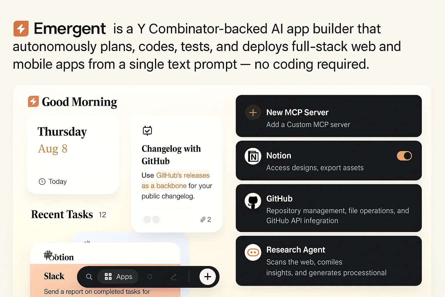 Key features — Emergent