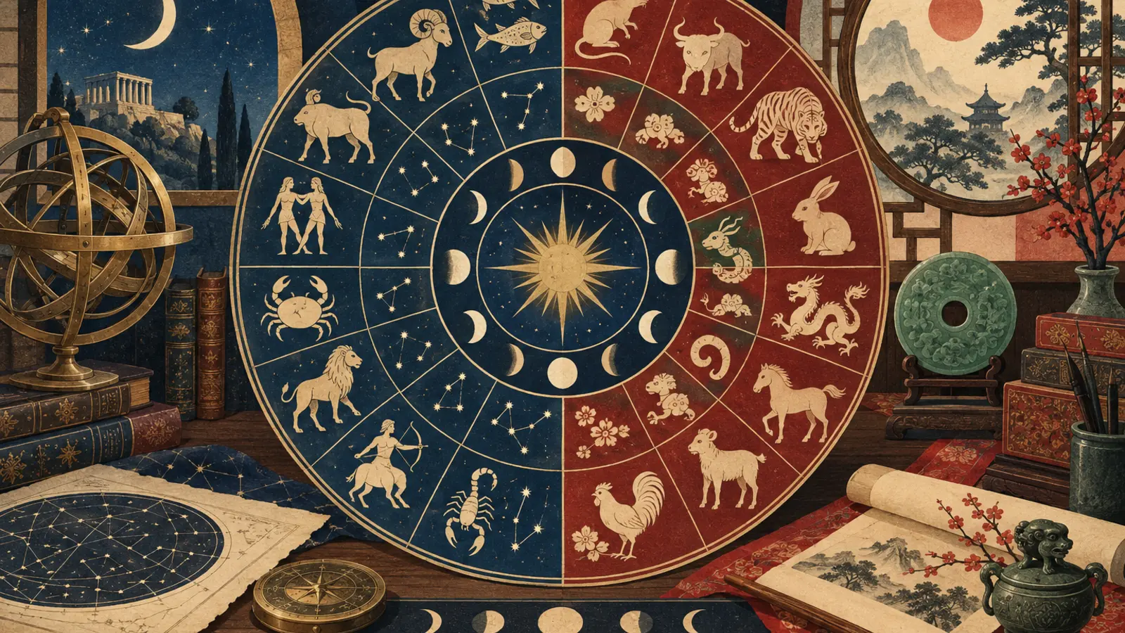 free astrology tools online tools and calculators illustration