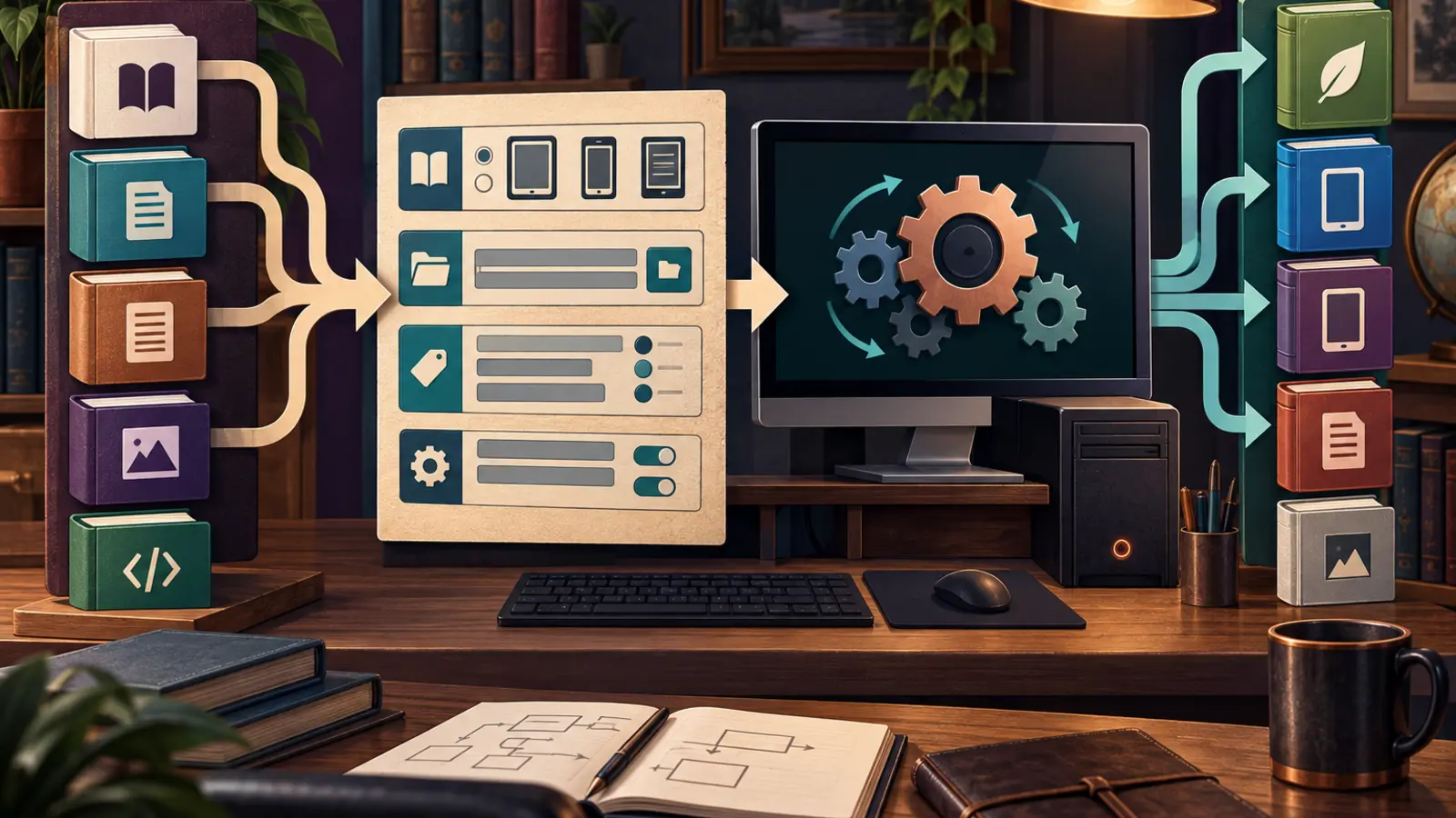 calibre ebook convert command generators tools and calculators illustration
